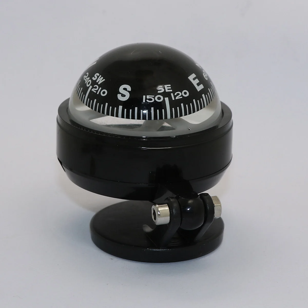 

Adjustable Car Dashboard Compass Multi Function Guide Ball Magnetic Declination Correction for Outdoor Navigation Car Boat