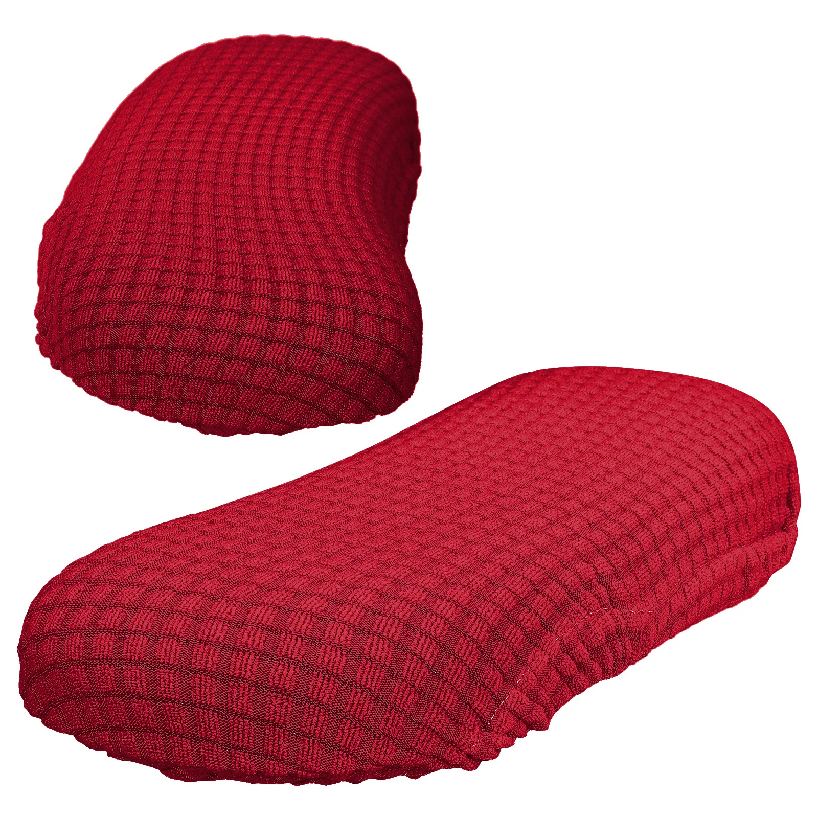 

1Pair Half Cover Armrest Covers Simple Pure Color Design for Office Chair Desk Chair Armrests Antislip Stretchable Cover