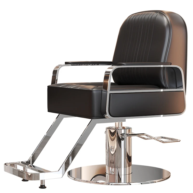

Professional Salon Chair Barber Chair Hydraulic Reclining Stylist Chair Beauty Furniture Swivel Base Cadeira Manicure Furniture