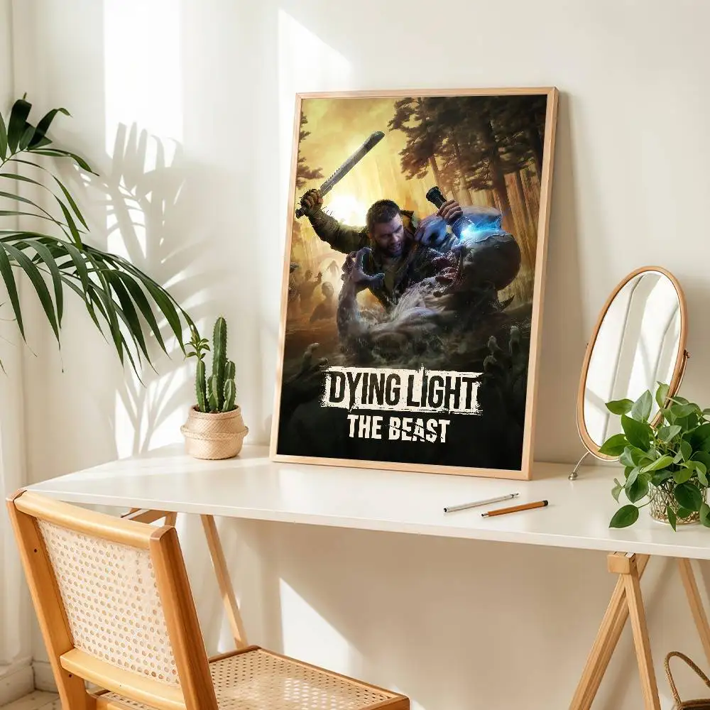 ملصق Game Dying L-Light The B-beast مناسب للمنزل وغرفة المعيشة وغرفة النوم والمكتب والبار ملصق تزيين الحائط #6