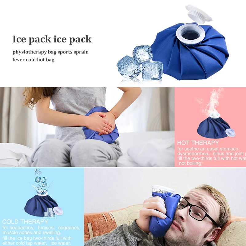 Ice pack physical therapy bag sports sprain fever reduction cold and hot bag repeated use