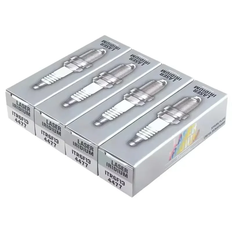 ITR6F-13 4477 4/6 قطعة ليزر إيريديوم اعة الشموع لفورد مازدا جاكوار فولفو ITR6F13-4477 3S4J-12405-AB