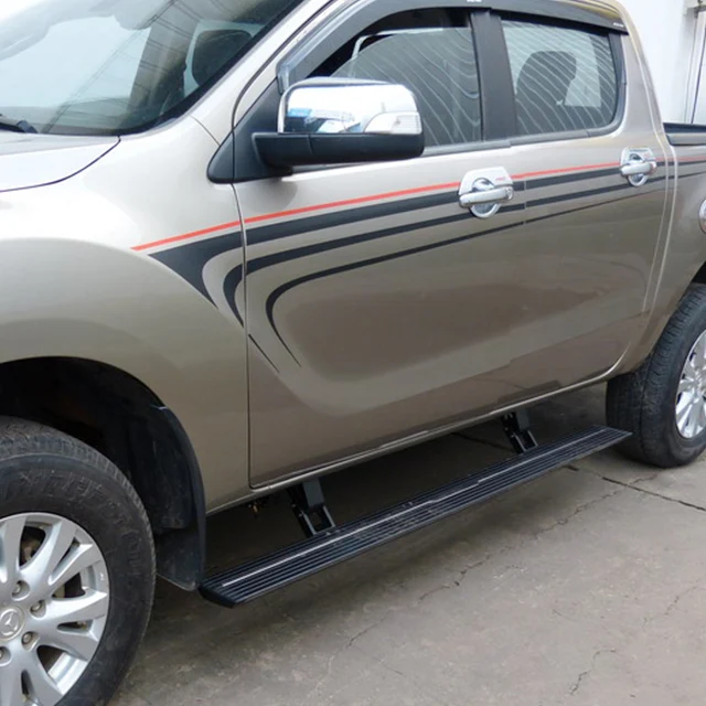 نوبل مصنع Customazie بالجملة لاقط 4x4 الكهربائية الجانب خطوة تشغيل المجلس ل MZADA BT50 2015 + تشغيل لوحات ملحقات الشاحنة #2