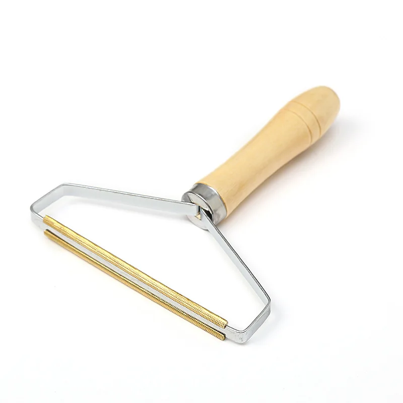 

Wooden Lint Shaver for Pet Hair Removal, Lint Remover Brush, Cat Comb, Handle Scraper, Clothes, Sofa