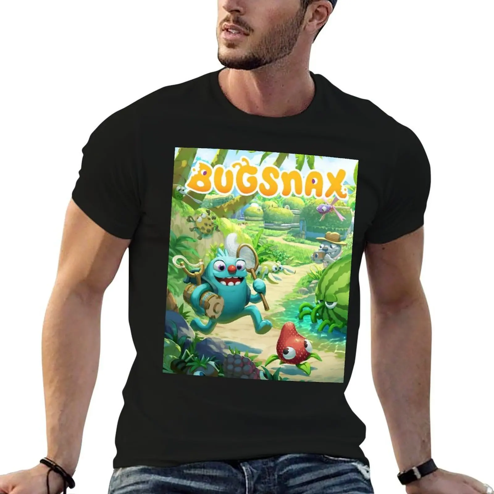 

Bugsnax Adventure T-Shirt t shirts for man cotton t shirts cotton 100% T-Shirt