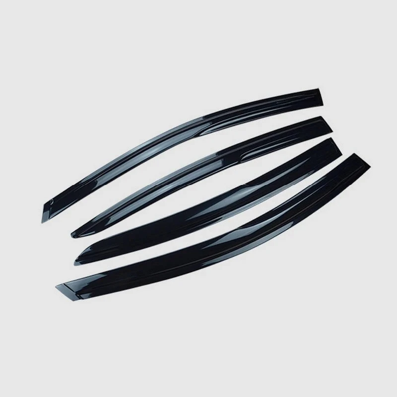 4PCS High-Quality Plastic Window Visor Vent Sun Rain Deflector for Hyundai Elantra Avante 2016-2020 Car Accessory
