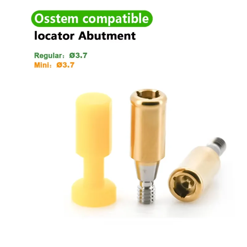 Dentistry Accessories For Osstem Locator Abutment GH1-7mm High Precision Dental Implant Abutment for Overdenture OEM ODM