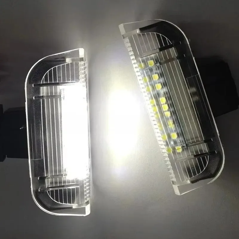 

2X LED Footwell Courtesy Side Door Light Popular Door Edge Light ANGRONG For VW Golf5 Golf6 Touareg Tiguan Golf Passat