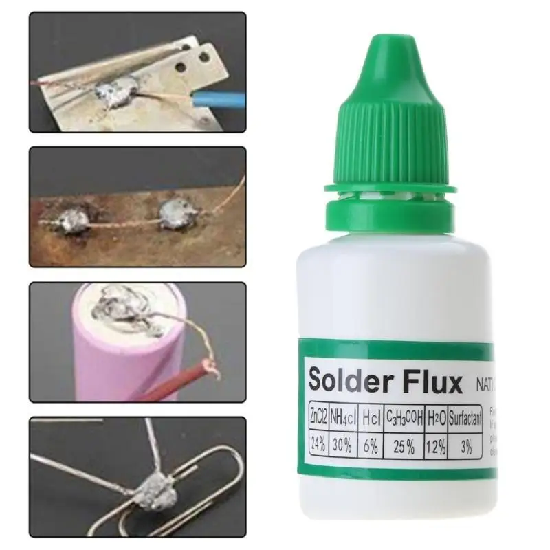 652F Professional 25ml Flux Strong Rosin Soldering Agent No Clean Watteries Flux