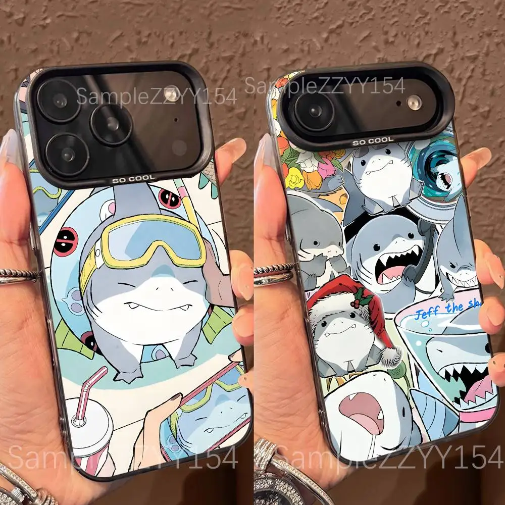 

J-Jeff The Land Shark Phone Case For 15,16,17,13,14,11,12,Pro,Max,Plus,E,Air,Mini Color Shockproof Back Matte Cover