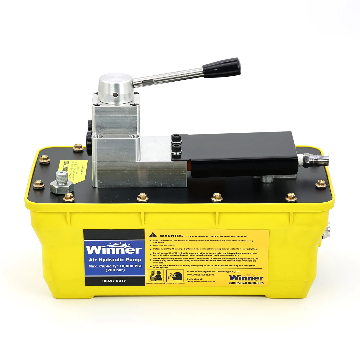 Multi Functional and Versatile Pneumatic Hydraulic Pump for Diverse Applications with CE Certification (WPA, 700bar)