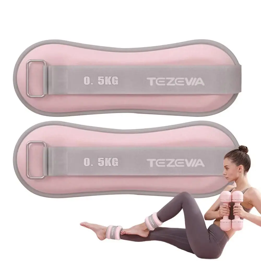 

Пара универсальных дышащих утяжелителей для запястий и лодыжек с песком, влагостойкие, для йоги