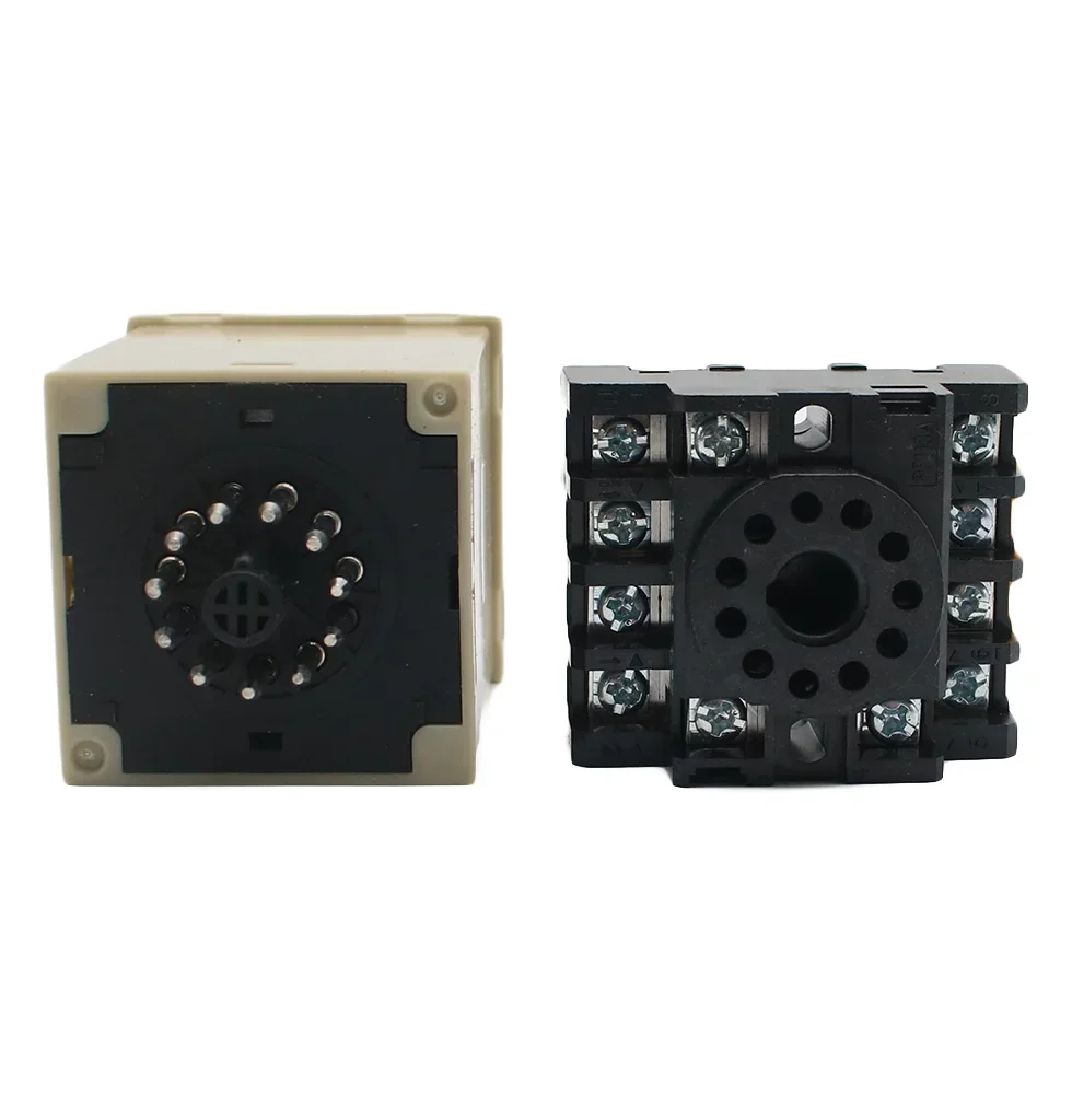 H3CR-A 11 pin AC 100-240V time relay H3CR series12VD 24VDC  100-240VAC  24-220VAC-DC  timer
