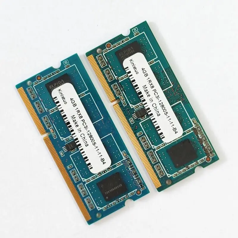 Kinlstuo ram DDR3 4GB 1600MHz, pamięć laptopa, ddr3 4gb 1 rx8, PC3L-12800S-11-11-B4, Notebook, SODIMM 1.35V 204PIN