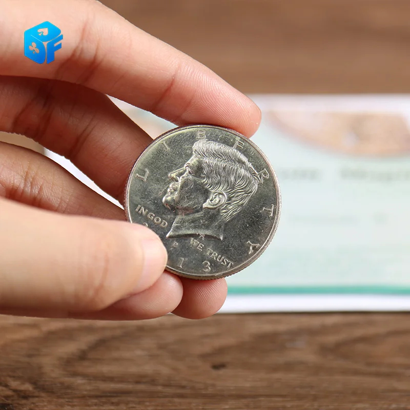 جوني وونغ نشأة 4 (مع دي في دي) من قبل جوني وونغ (الولايات المتحدة نصف دولار مجموعة) الحيل السحرية أوهام عن قرب الدعائم السحرية