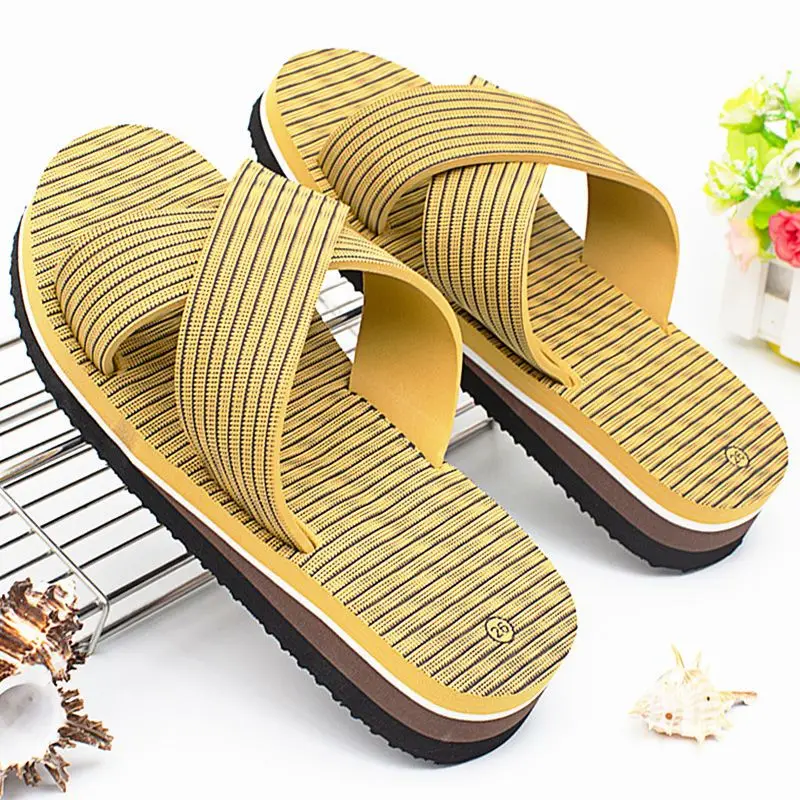 

Мужские летние сандалии с толстой противоскользящей пенопластовой подошвой, ультралегкие, для дома, улицы и пляжа