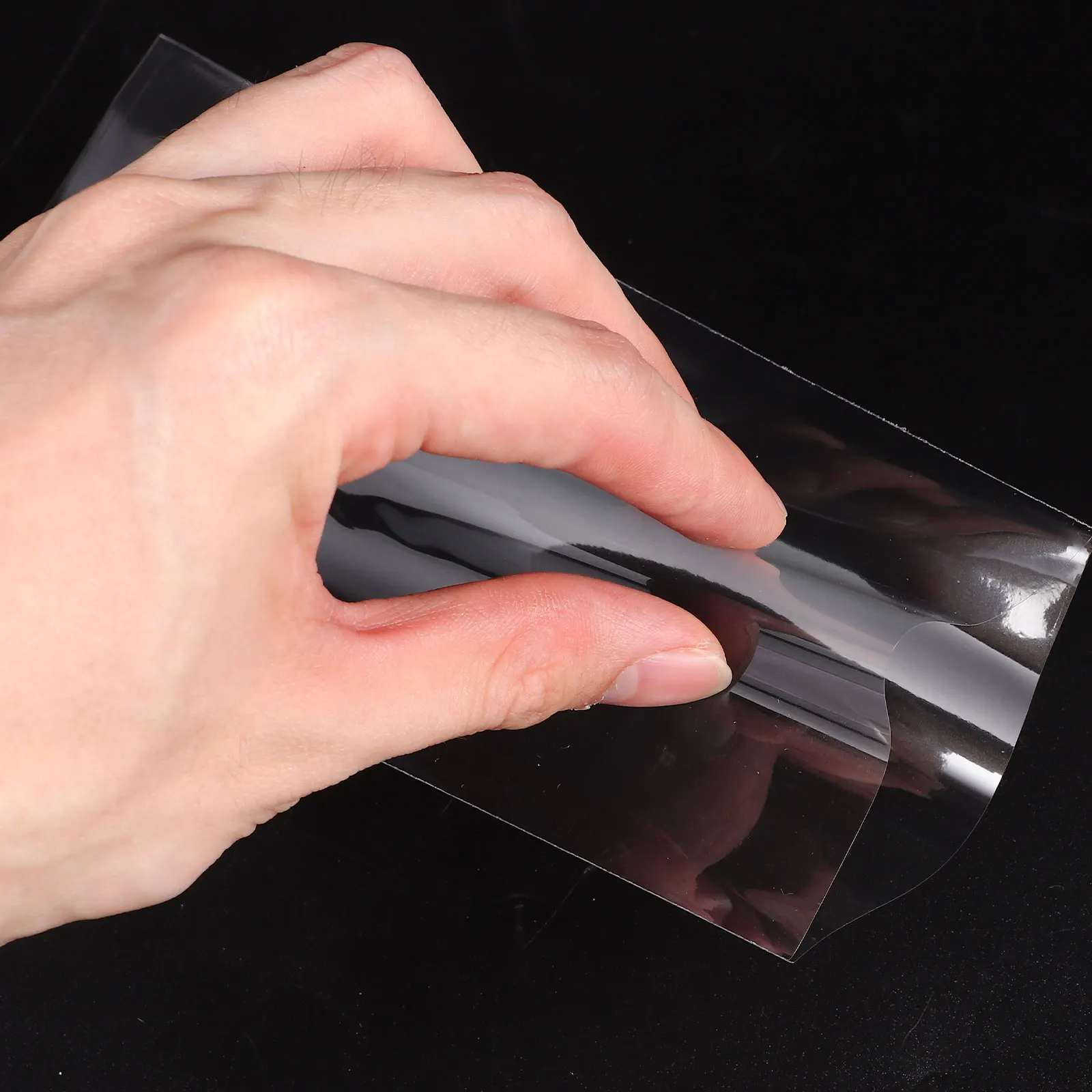 

1 Set Banknotes Sleeves Transparent Protective Bags Commemorative Money Case Clear Currency Holders Flat Pouches For Collectors