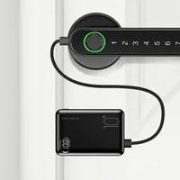 Tuya/TTLock APP Unlock Smart Lock Door Fingerprint Door Lock Fingerprint Password Key APP Remote Unlock Electronic Lock