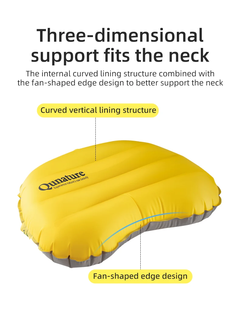 Qunature 2 Teile/satz Outdoor Camping Aufblasbare Matratze Schlafen Bett Ultraleicht Wandern Picknick Strand Matten Luft Kissen Mit Kissen – Detail 20