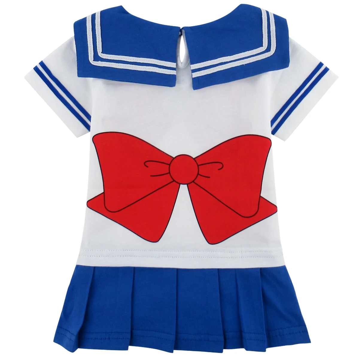 Baby meisjes Sailor Moon bodysuit korte mouw jurk pasgeboren rompertjes carnaval Halloween cosplay outfit fancy feestkostuum