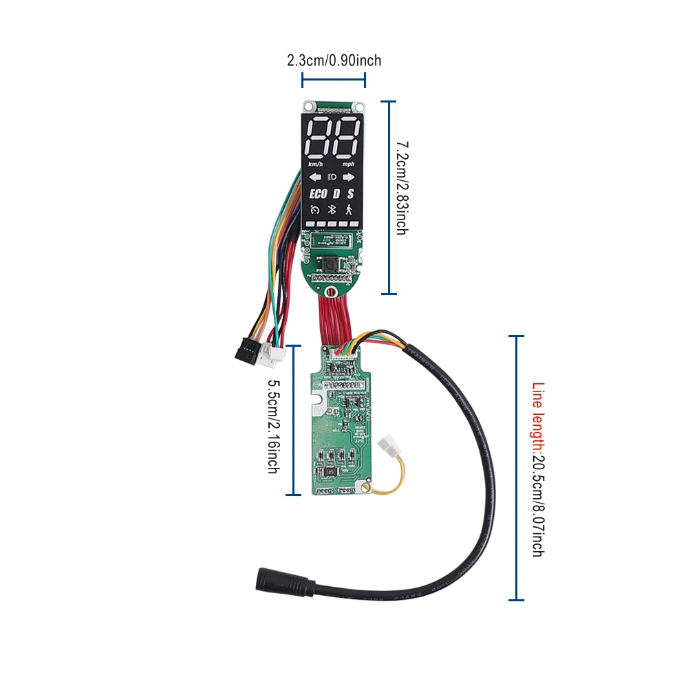 LED Display Dashboard Controller für Ninebot MAX G2 Elektrische Roller Teile KickScooter Board Motherboard Ersatz Zubehör – Detail 13