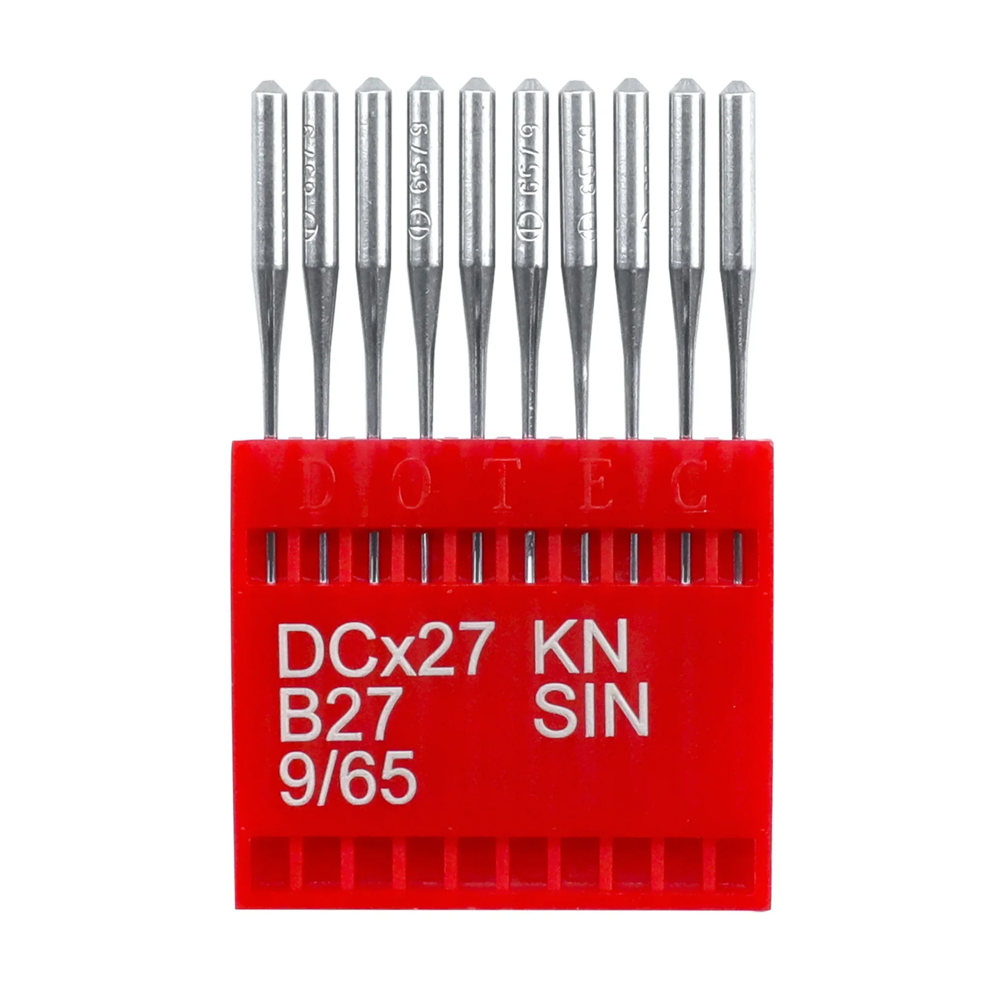 

Иглы DCX27 DOTEC для промышленных швейных машин с оверлоком 81X1, B27, MY 1023, UY191 (упаковка из 100 шт.)
