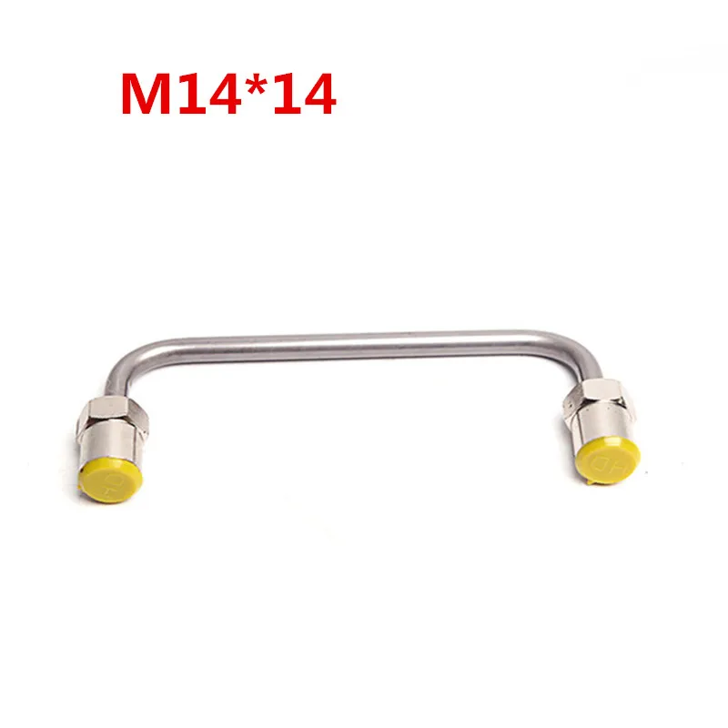 M14*14 Oil Tube Conversion Joint Common Rail Injector Connect Joint to the Common Rail Tube, Bent Oil Tube Pipe