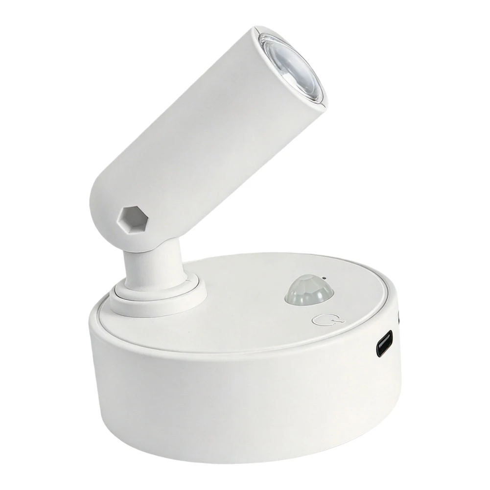 Charging Magnetic Attraction Spotlight for Hallway and Entryway Use with USB Power Touch Remote and Motion Detection