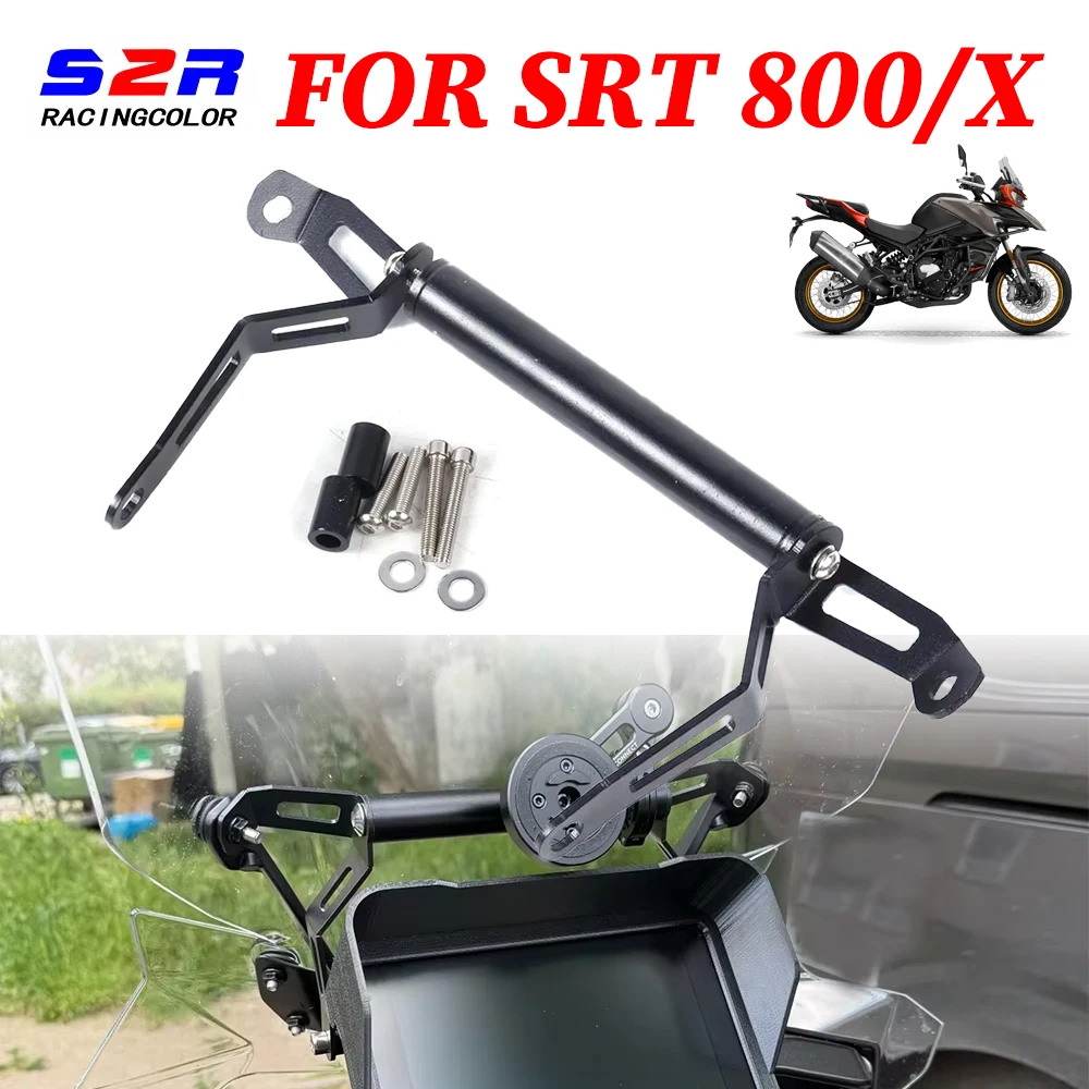 

Для QJMOTOR QJ SRT800 X SX SRT 800X 800SX SRT800 SRT800X SRT800SX Мотоциклетная подставка для телефона Держатель GPS-навигации Кронштейн Поддержка