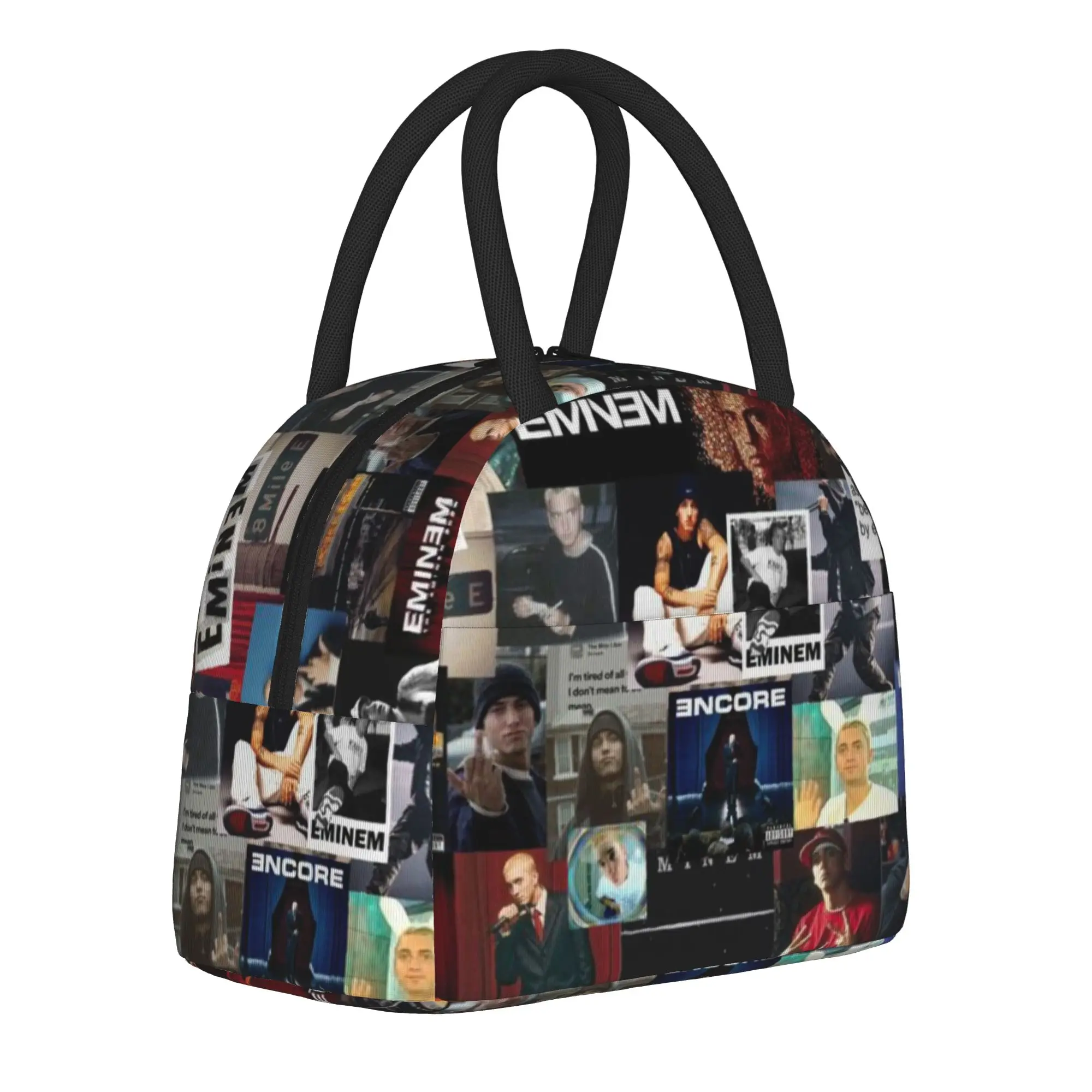 Insulated Lunch Bag Eminem Merch  Storage Food Box New Arrival Thermal Cooler Lunch Box For School