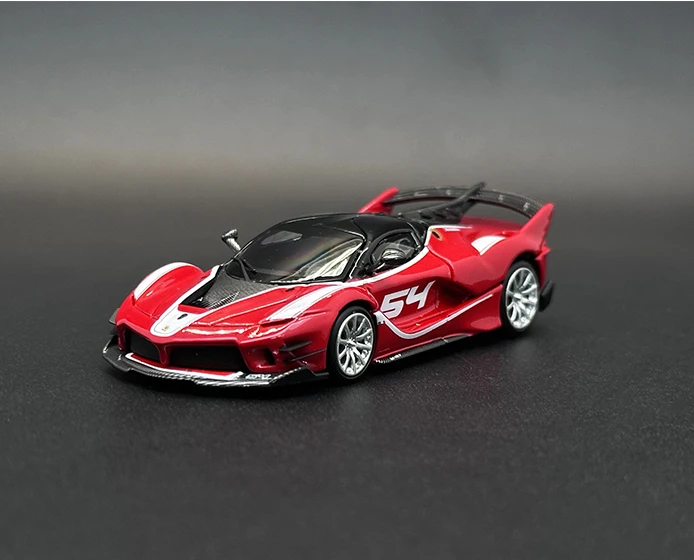 

SH маленькие игрушки 1:64 Строительная модель красная открытая капота литые коллекционные модели автомобилей миниатюрные игрушки охотники на стойке