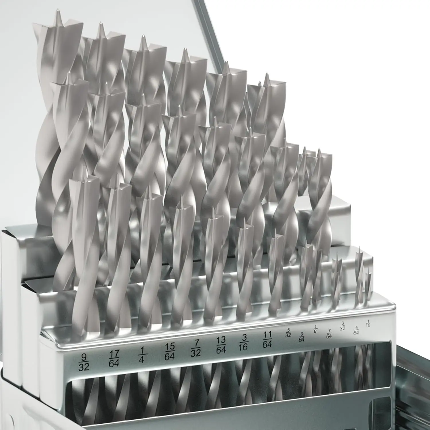 

Набор сверл HSS из 29 предметов с двойными канавками для обработки дерева, размеры от 1/16 до 1/2 дюйма, идеально подходит для плотников и работы со всеми типами древесины