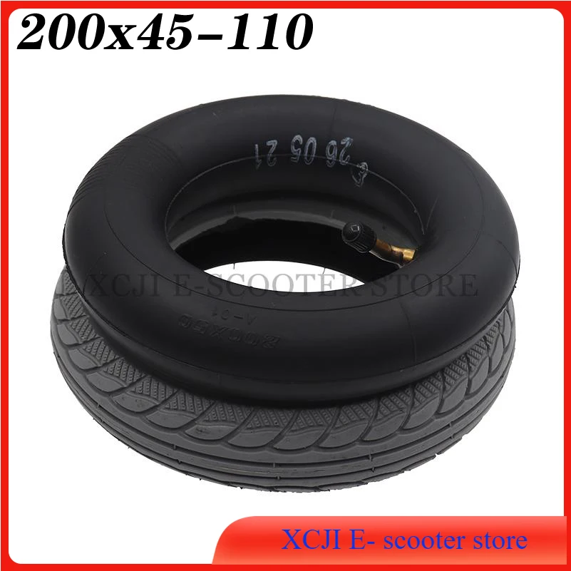 Scooter 8 Inch 200x45-110 Inner And Outer Tire For Etwow Electric  Wheelchair Baby Carriage Trolley 8X1 1/4 Tyre Parts