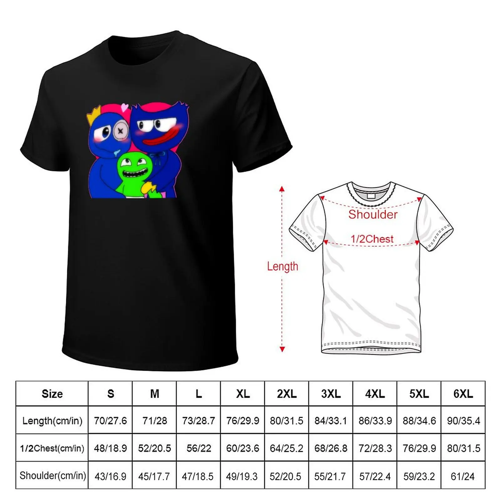Garten Of Banban - garten of banban, garten of banban, T-Shirt Basic Casual Wear Short Sleeve Top