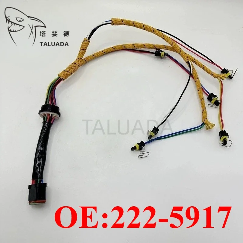222-5917 153-8920 For 3126 3126B 3126E Injector Control Wiring Harness