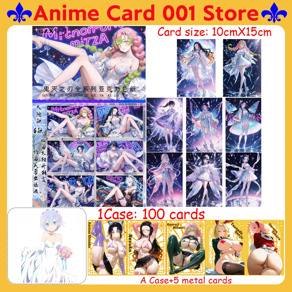 

wholesale Demon Slayer Collection card Doujin Booster Box Birthday Gifts