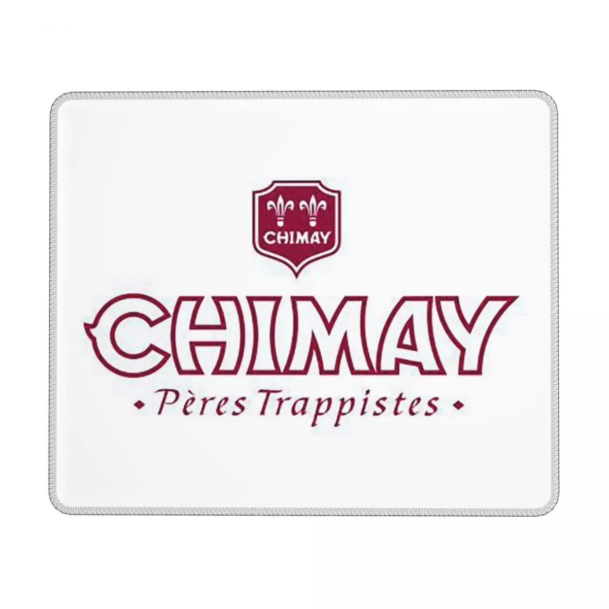 Chimay Logo Mouse Pad Computer Keyboard Mouse Mat Gaming Laptop Desk Mat Office Accessories Table Mats