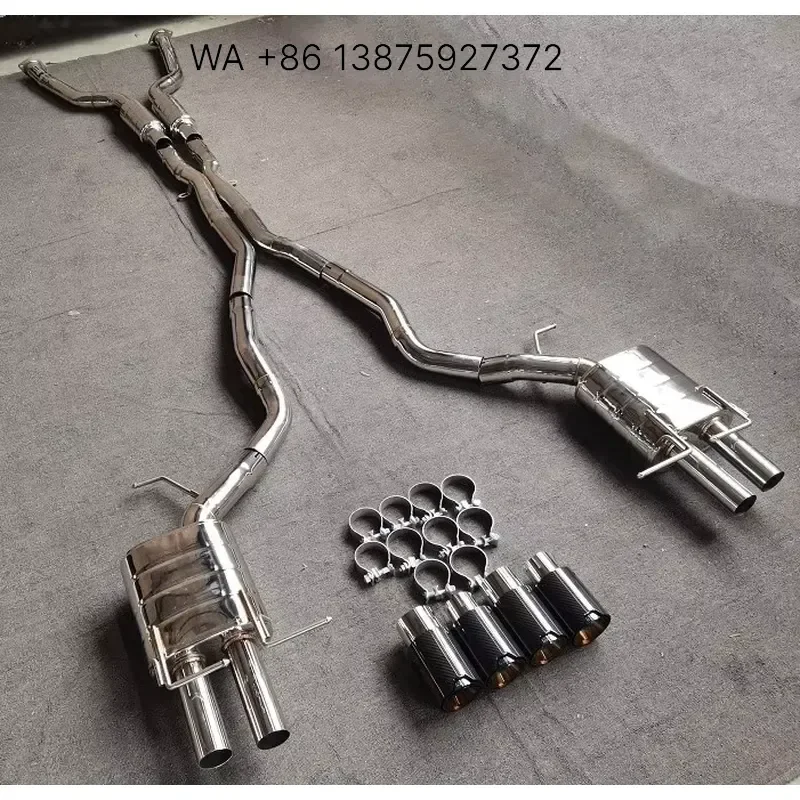 Custom Exhaust Catback System for M5 E60 High Performance Rear Muffler Pipe Replacement Parts