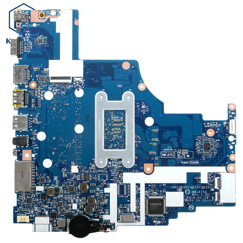 Imagem -06 - Laptop Motherboard Completo Testado para Lenovo Nm-a752 31015isk Notebook Mainboard I56200u I7-6500u Ram 4g 11s5b20l35897 5b20l35847