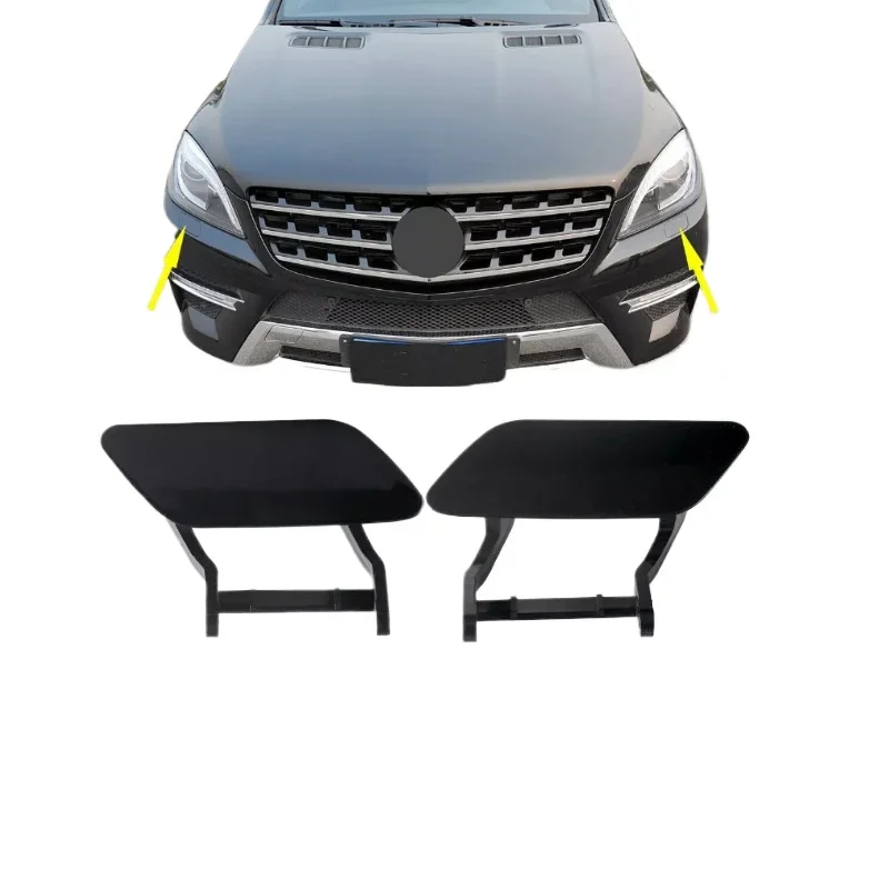 Front Bumper Headlight Washer Cover Cap for 12-15 Mercedes X166 ML250 ML350 ML300 ML400 ML500 ML550 ML63 GLE450 1668600108