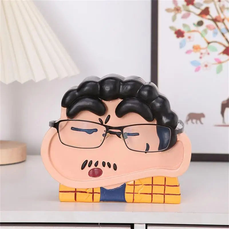 Kawaii Crayon Shin-Chan Anime Cartoon Desktop Resin Glasses Stand Home Creative Ornaments Give Gifts To Girlfriend image 3