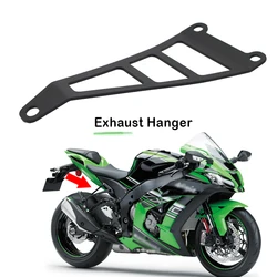 Motorcycle Aluminium Exhaust Pipes Bracket Hanger Muffler Support For KAWASAKI ZX10R ZX-10R ZX 10R 2011-2018 2014 2015 2016 2017