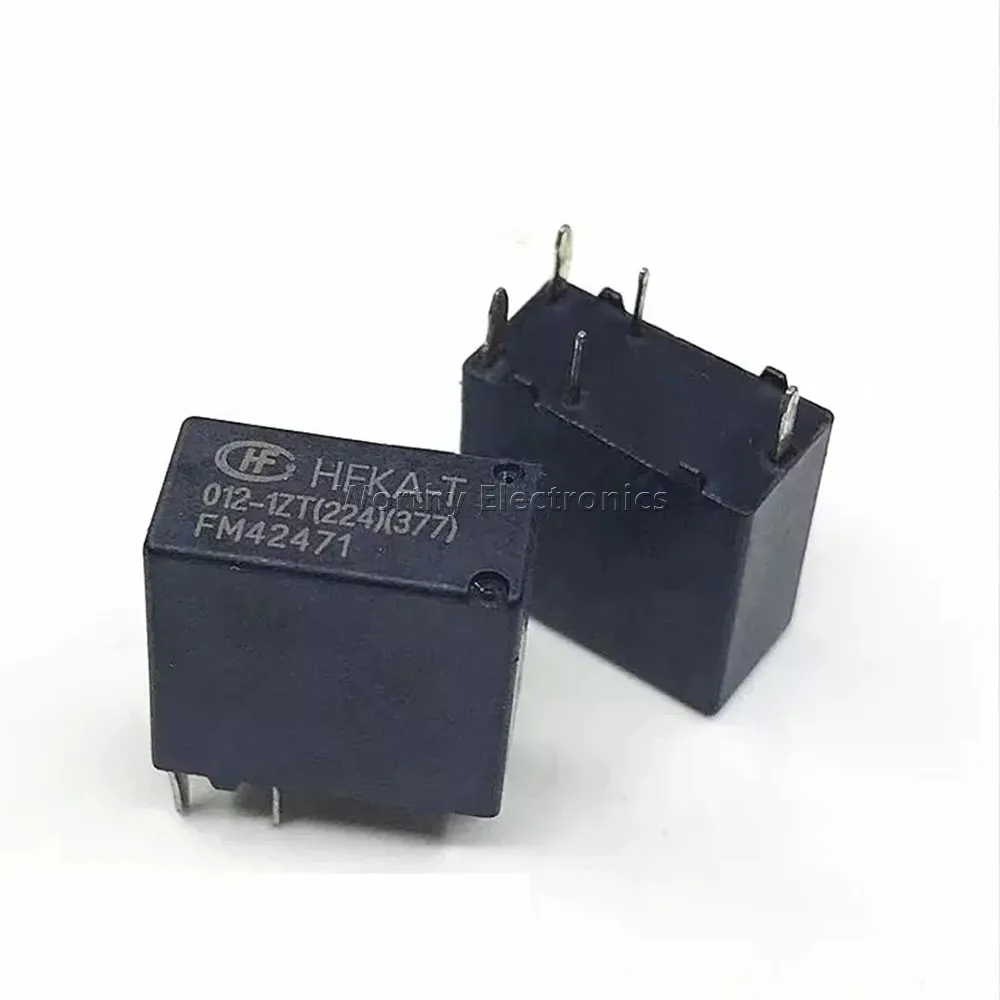 

Free Shipping 10PCS/LOT 12VDC 5PIN Relay HFKA-T 012-1ZT