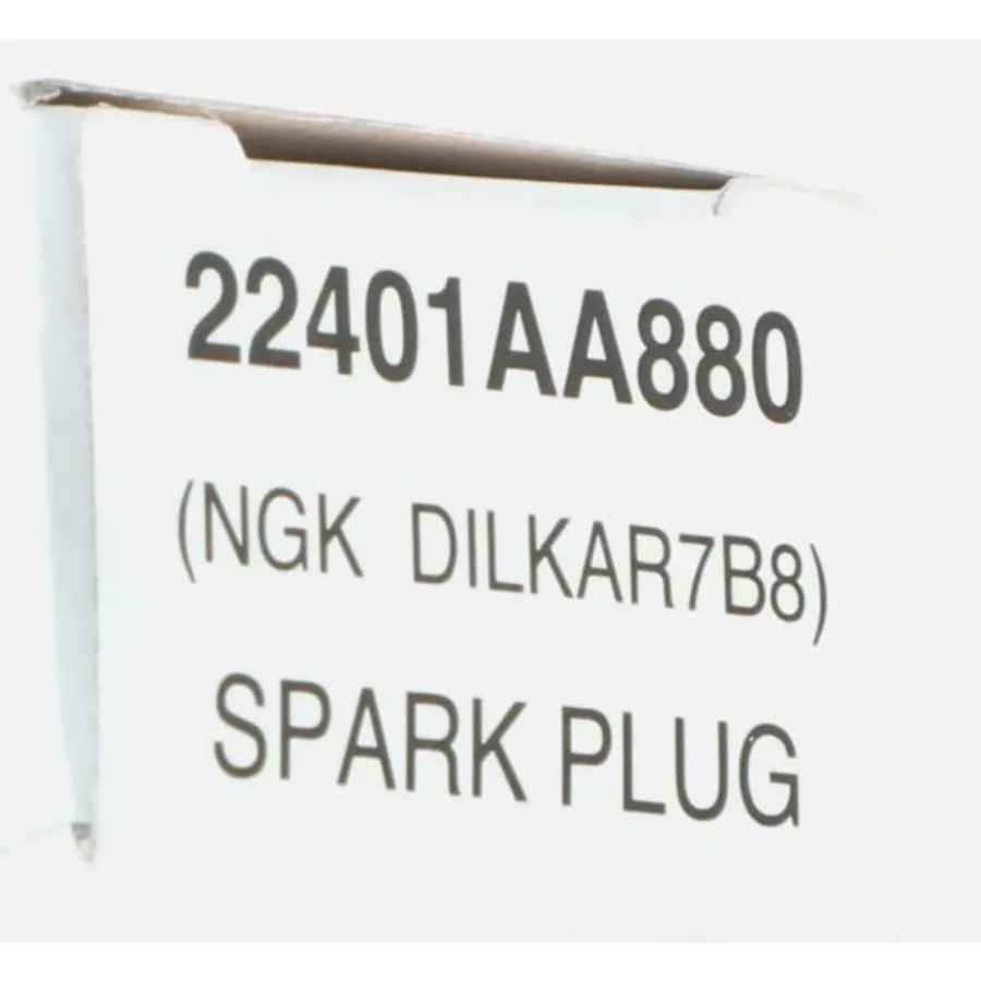 크로스트렉 임프레자 2.0L 2017-2023 점화 플러그 세트 4개 22401AA880 정품 OEM 신뢰할 수 있는 성능 및 연료 효율 향상