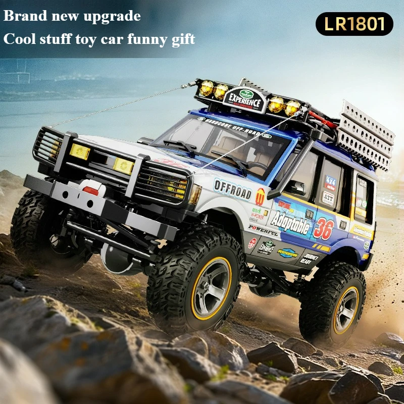 Cool Stuff Toy Car Funny Gift-New 1:18 Full-scale 4WD Rc Truck,Climbing Off-road Rc Cars for Adults,Monster Truck,Toys for Kids