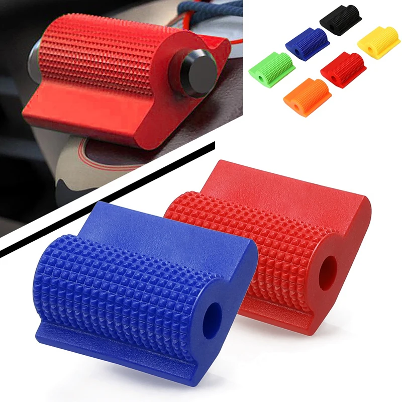 Color Modification Of Motorcycle Gear Shift Rubber Sleeve, Gear Shift Lever Protective Sleeve