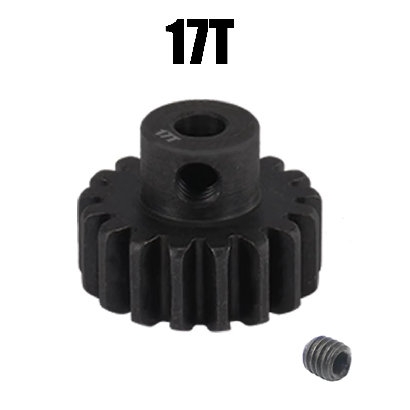 M0.8 3.175mm Gehärteter Stahl Metallzahnrad 10T 11T 12T 13T 14T 15T 16T 17T 18T 19T 20T 21T Motorgetriebe für 1/10 RC Auto Upgrade-Modifikation