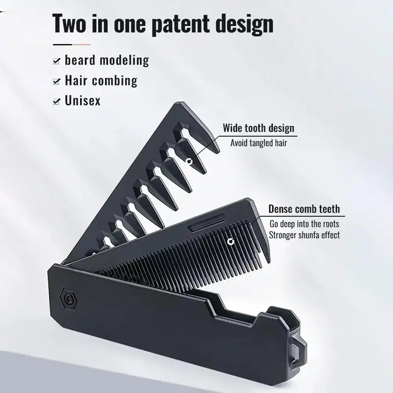 Wide-tooth volumizing styling comb