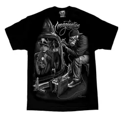 DGA David Gonzales Imagination Lowrider Chicano Art T Shirt High Quality 100%Cotton Short Sleeve