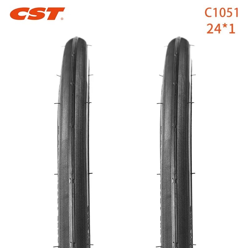 CST bicycle tires 24x1 (25-540/541) Mountain Road Wheelchair bike tires 600X25A ultralight slick pneu tyres 110 PSI